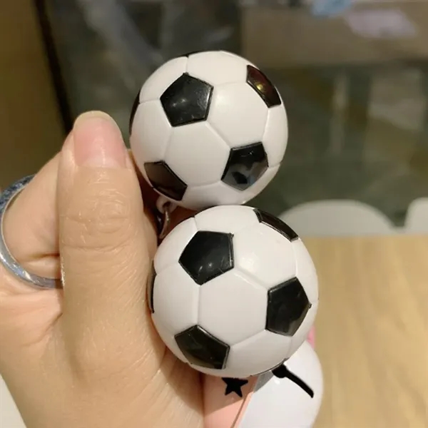 Soccer Ball Shaped Keychain - Soccer Ball Shaped Keychain - Image 3 of 6