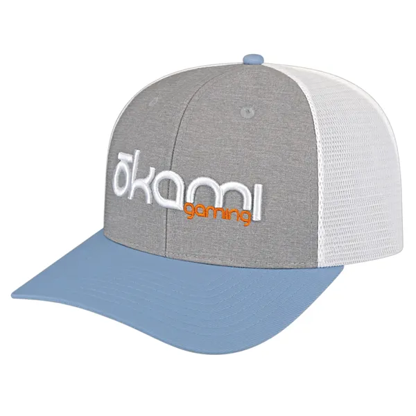 Flexfit 110® Melange Trucker Cap - Flexfit 110® Melange Trucker Cap - Image 0 of 7