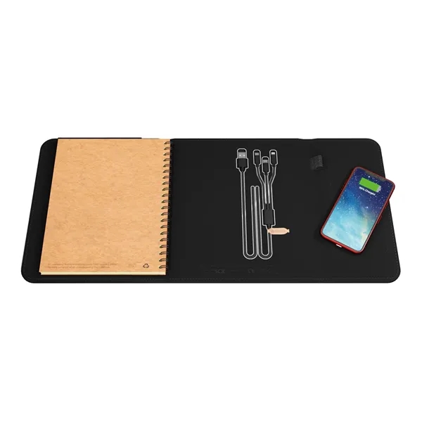 SCX Innovative Design™ Wireless Charging Notebook A5 with... - SCX Innovative Design™ Wireless Charging Notebook A5 with... - Image 10 of 15