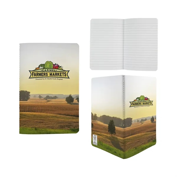 4" X 6" Sewn Paper Cover Notebook - 4" X 6" Sewn Paper Cover Notebook - Image 1 of 1