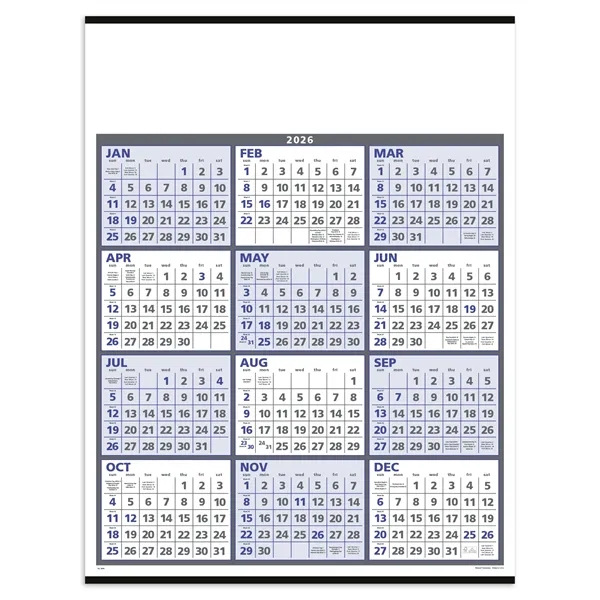 Triumph® Calendars Span-A-Year Calendar - Triumph® Calendars Span-A-Year Calendar - Image 5 of 5
