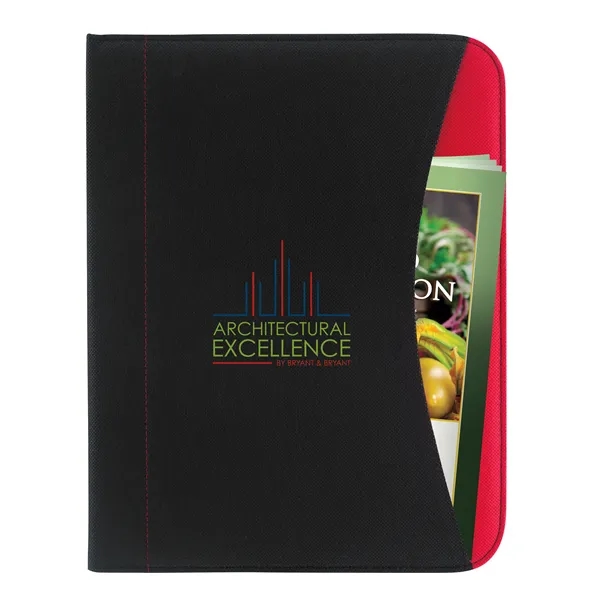 Good Value™ Non-Woven Curve Padfolio - Good Value™ Non-Woven Curve Padfolio - Image 9 of 9