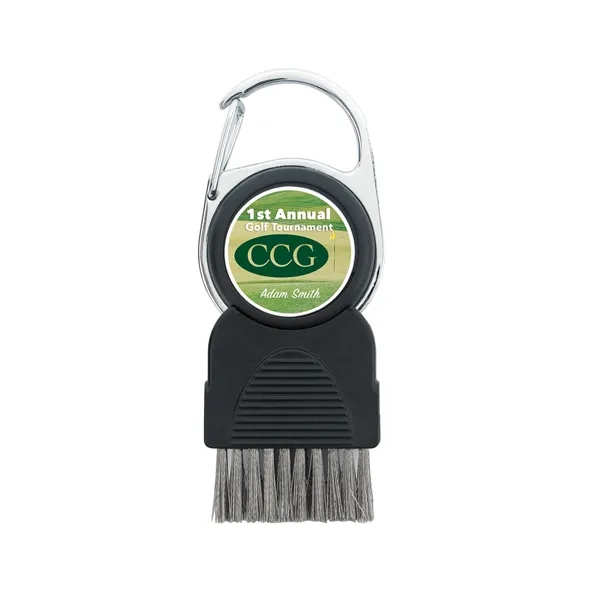 Good Value™ Golf Club Brush with Ball Marker - Good Value™ Golf Club Brush with Ball Marker - Image 4 of 6