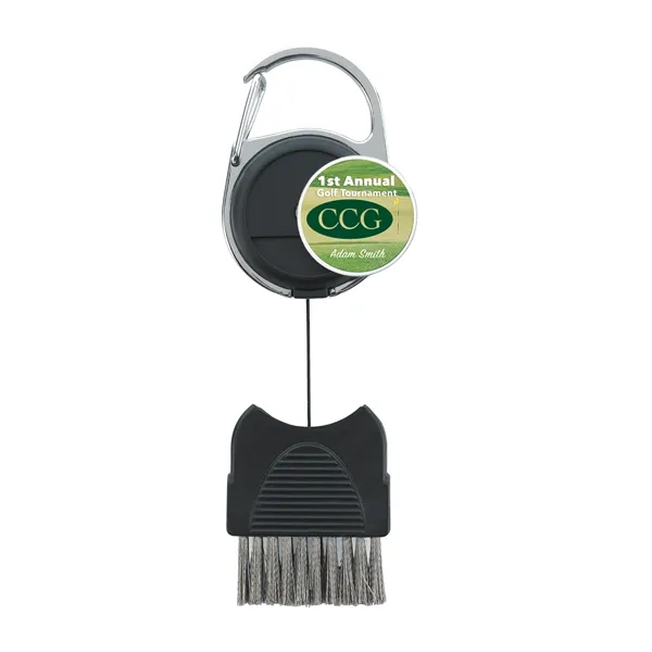Good Value™ Golf Club Brush with Ball Marker - Good Value™ Golf Club Brush with Ball Marker - Image 6 of 6