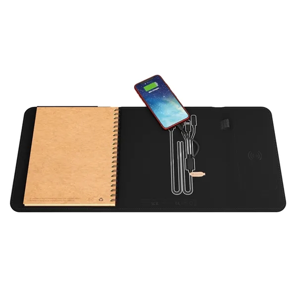 SCX Innovative Design™ Wireless Charging Notebook A5 with... - SCX Innovative Design™ Wireless Charging Notebook A5 with... - Image 9 of 15