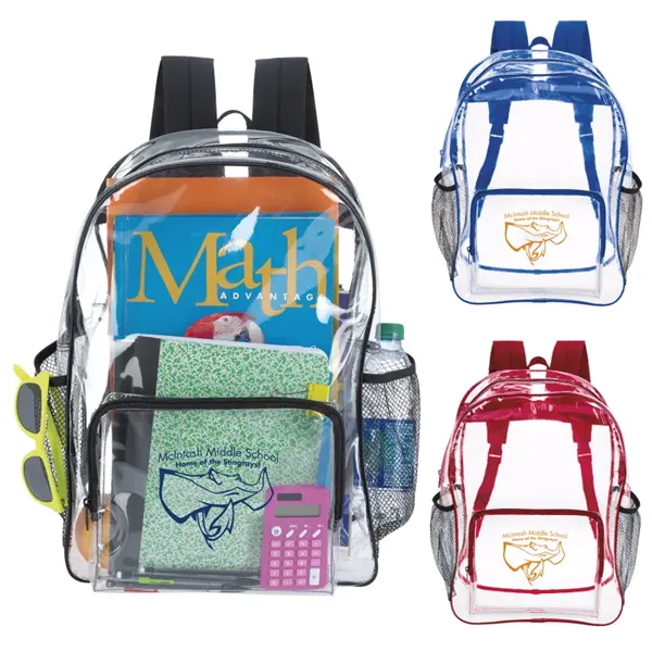 Good Value™ Clear Backpack - Good Value™ Clear Backpack - Image 0 of 10
