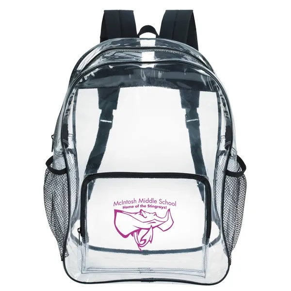 Good Value™ Clear Backpack - Good Value™ Clear Backpack - Image 9 of 10
