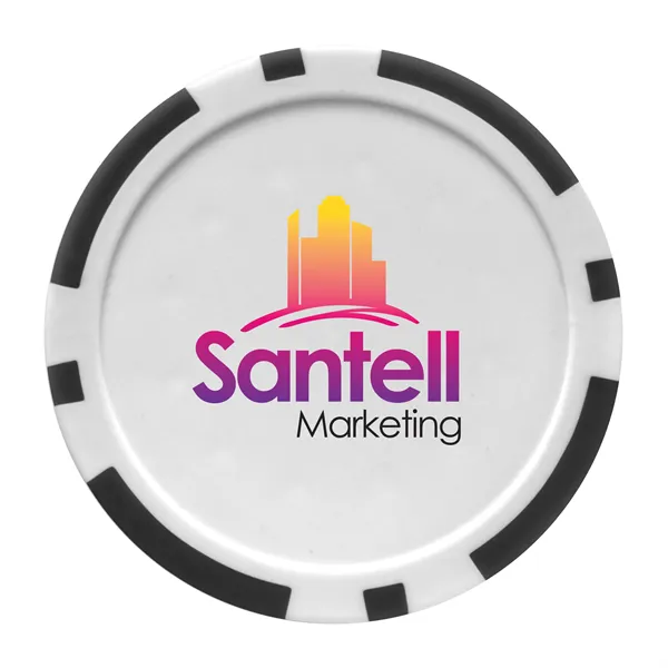 1-Ball 5-Tee Par Pack w/Poker Chip Ball Marker - 1-Ball 5-Tee Par Pack w/Poker Chip Ball Marker - Image 12 of 17