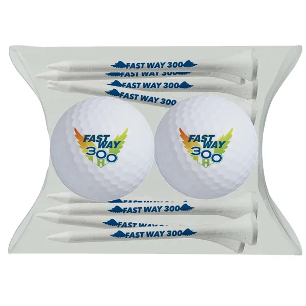 2-Ball 12-Tee Pillow Pack - 2-Ball 12-Tee Pillow Pack - Image 0 of 1