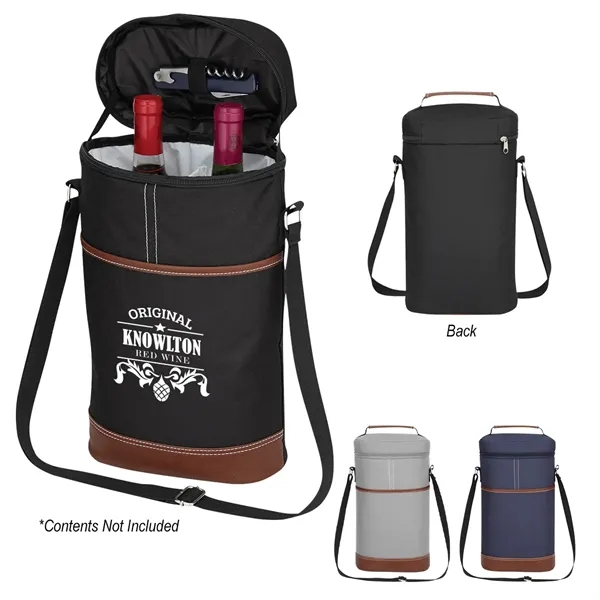 Double Wine Kooler Bag - Double Wine Kooler Bag - Image 0 of 6