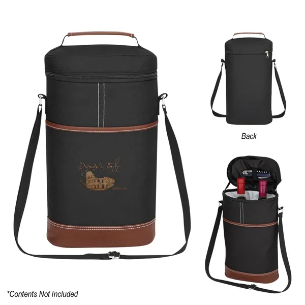 Double Wine Kooler Bag - Double Wine Kooler Bag - Image 2 of 6