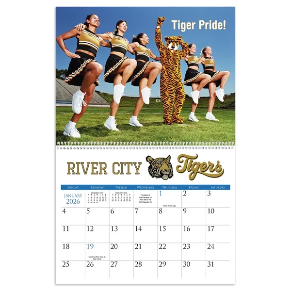 Triumph® Calendars Small Quantity Custom - Spiral Calendar - Triumph® Calendars Small Quantity Custom - Spiral Calendar - Image 10 of 24