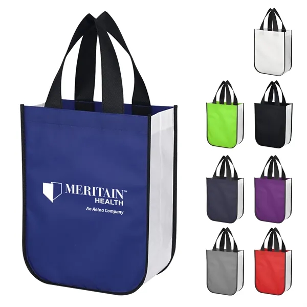 Lola Laminated Non-Woven Shopper Tote Bag - Lola Laminated Non-Woven Shopper Tote Bag - Image 0 of 24