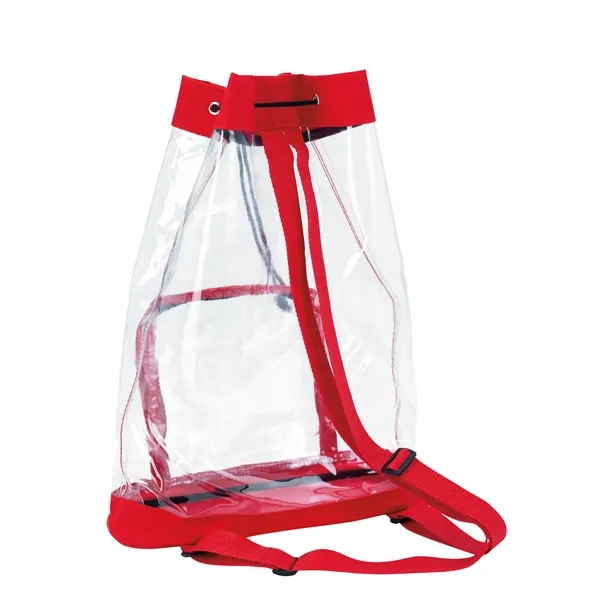 Good Value™ Clear Cinch Backpack - Good Value™ Clear Cinch Backpack - Image 4 of 9