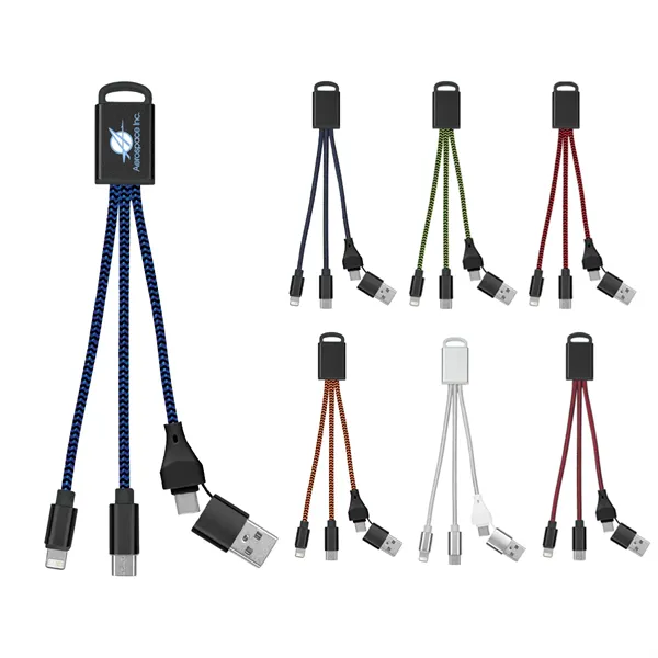 3-In-1 Braided Charging Buddy 2.0 - 3-In-1 Braided Charging Buddy 2.0 - Image 0 of 17