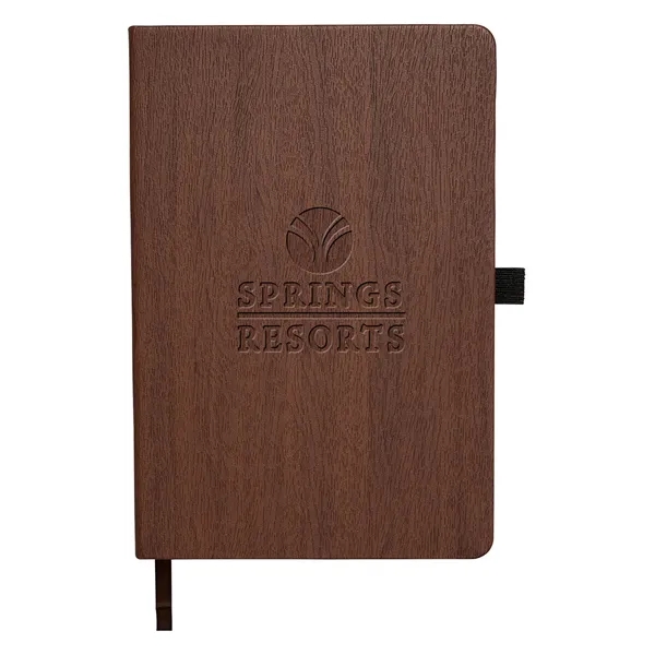 Woodgrain Texture Journal Notebook 5.7" X 8.46" - Woodgrain Texture Journal Notebook 5.7" X 8.46" - Image 0 of 11