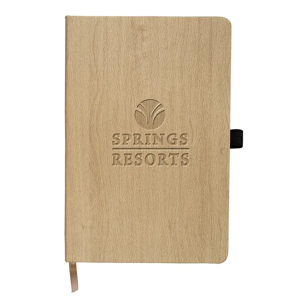 Woodgrain Texture Journal Notebook 5.7" X 8.46" - Woodgrain Texture Journal Notebook 5.7" X 8.46" - Image 3 of 11