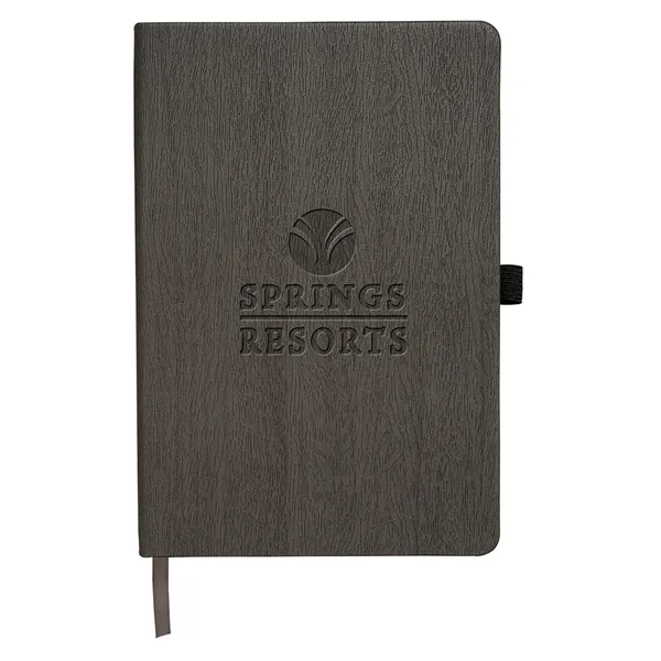 Woodgrain Texture Journal Notebook 5.7" X 8.46" - Woodgrain Texture Journal Notebook 5.7" X 8.46" - Image 6 of 11