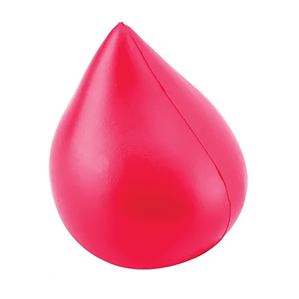 Red Blood Drop Shape Stress Ball - Red Blood Drop Shape Stress Ball - Image 2 of 2