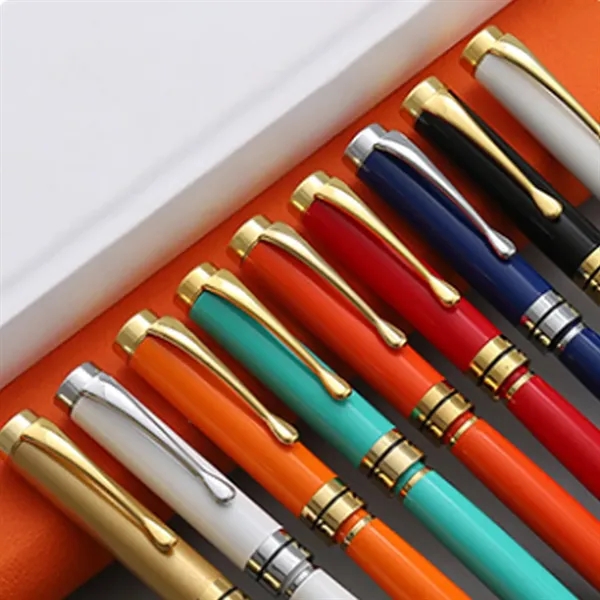 0.5mm Fine Point Metal Gel Pen - 0.5mm Fine Point Metal Gel Pen - Image 2 of 8