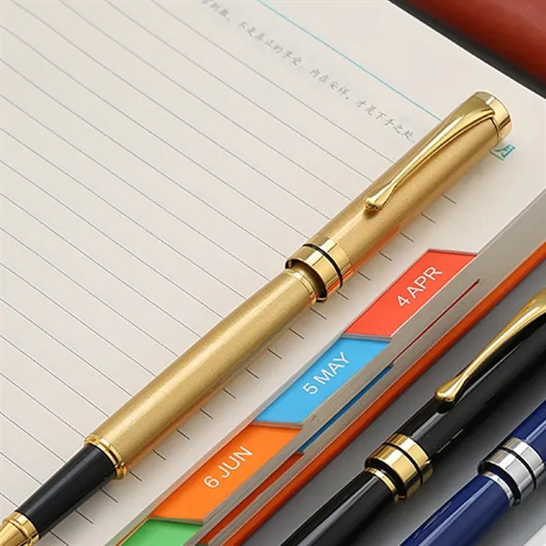 0.5mm Fine Point Metal Gel Pen - 0.5mm Fine Point Metal Gel Pen - Image 3 of 8