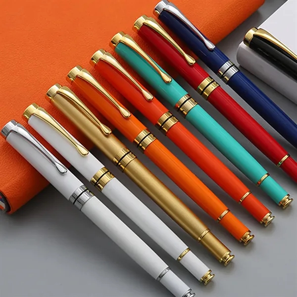 0.5mm Fine Point Metal Gel Pen - 0.5mm Fine Point Metal Gel Pen - Image 4 of 8