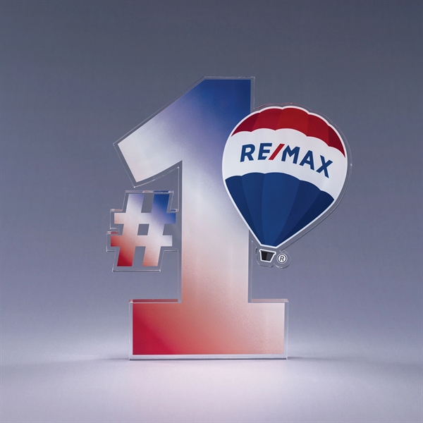 3/8" Thick Custom Cut Acrylic Award - 3/8" Thick Custom Cut Acrylic Award - Image 1 of 2