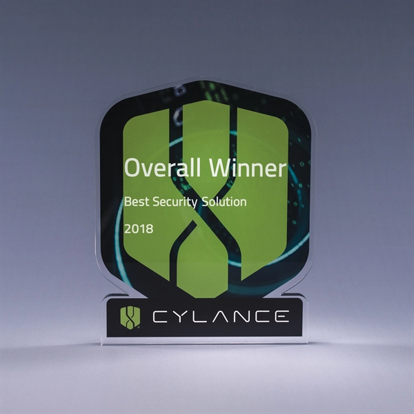 1/2" Thick Custom Cut Acrylic Award - 1/2" Thick Custom Cut Acrylic Award - Image 2 of 2