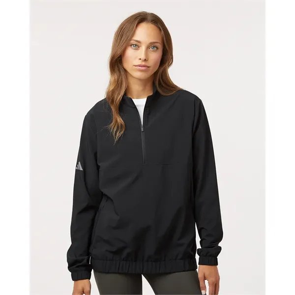 Adidas Women's Stretch Woven Half-Zip Pullover - Adidas Women's Stretch Woven Half-Zip Pullover - Image 0 of 2