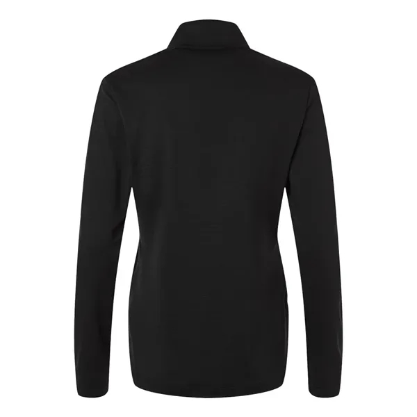 Adidas Women's Textured Stripe Quarter-Zip Pullover - Adidas Women's Textured Stripe Quarter-Zip Pullover - Image 3 of 6