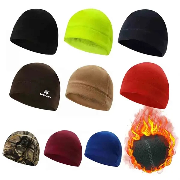 Unisex Windproof Beanie Hat - Unisex Windproof Beanie Hat - Image 0 of 4