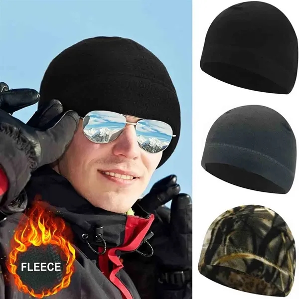 Unisex Windproof Beanie Hat - Unisex Windproof Beanie Hat - Image 4 of 4