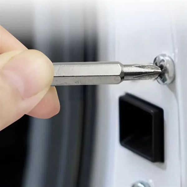 Magnetic Tips Chrome Vanadium Steel Keychain Screwdriver Set - Magnetic Tips Chrome Vanadium Steel Keychain Screwdriver Set - Image 5 of 7