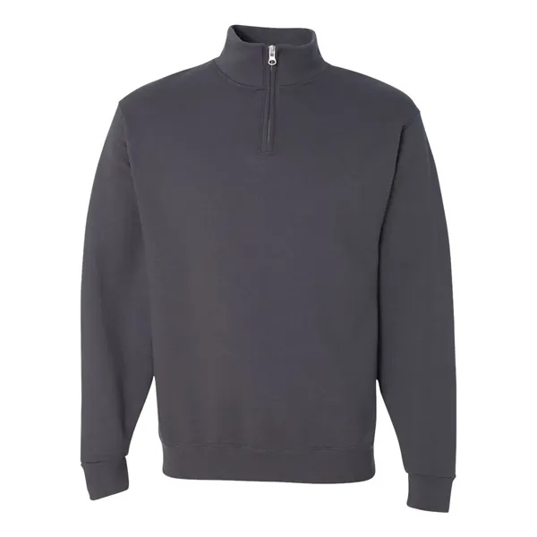 JERZEES Unisex Nublend® Cadet Collar Quarter-Zip Sweatshirt - JERZEES Unisex Nublend® Cadet Collar Quarter-Zip Sweatshirt - Image 10 of 36