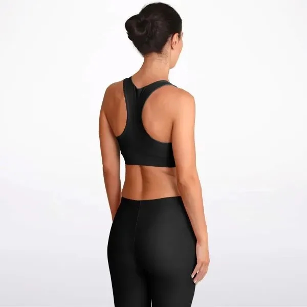 Padded Sports Bra- All Over Print - Padded Sports Bra- All Over Print - Image 1 of 2