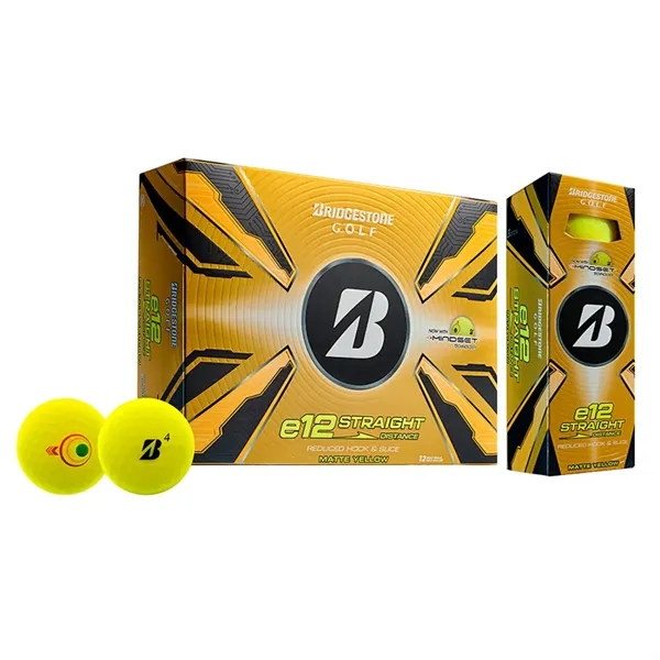Bridgestone® e12 Straight Optimal Flight System Golf Balls - Bridgestone® e12 Straight Optimal Flight System Golf Balls - Image 5 of 5