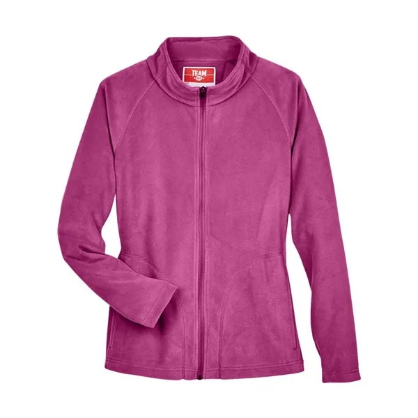 Team 365 Women's Campus Microfleece Jacket - Team 365 Women's Campus Microfleece Jacket - Image 3 of 16