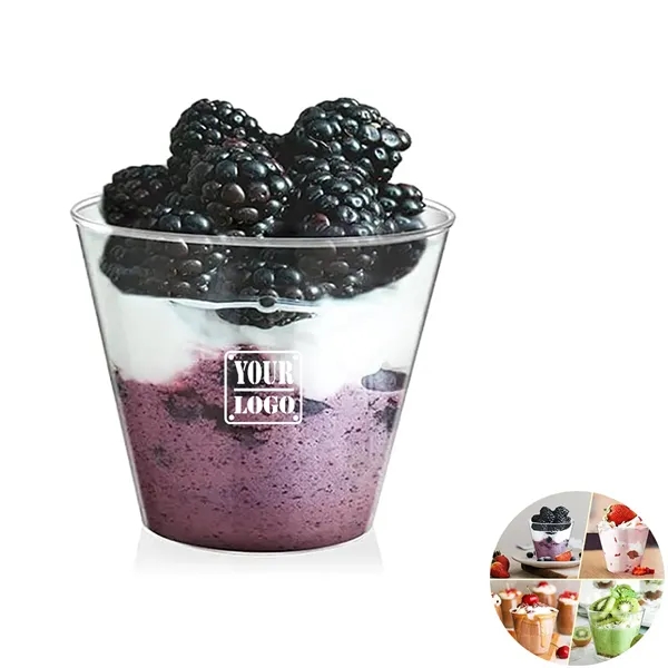 5 oz Clear Plastic Dessert Cups - 5 oz Clear Plastic Dessert Cups - Image 0 of 0