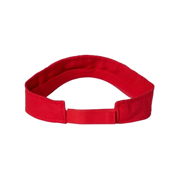 Valucap Bio-Washed Visor - Valucap Bio-Washed Visor - Image 8 of 10