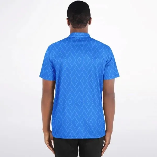 Blade Collar Polo Shirt- All Over Print - Blade Collar Polo Shirt- All Over Print - Image 3 of 3