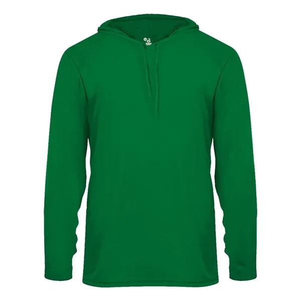 Badger Unisex B-Core Hooded Long Sleeve T-Shirt - Badger Unisex B-Core Hooded Long Sleeve T-Shirt - Image 15 of 31