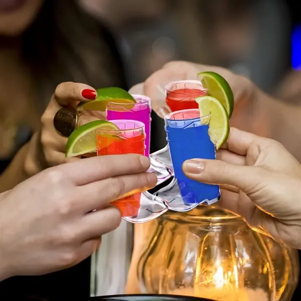 Mini Novelty Cowboy Boot Shaped Plastic Shot Glass - Mini Novelty Cowboy Boot Shaped Plastic Shot Glass - Image 6 of 7