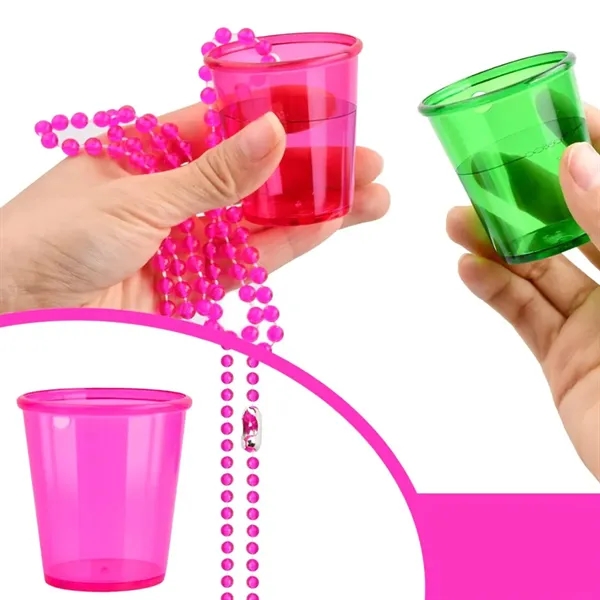 Colorful Beaded Necklace Mini Cups - Colorful Beaded Necklace Mini Cups - Image 6 of 6