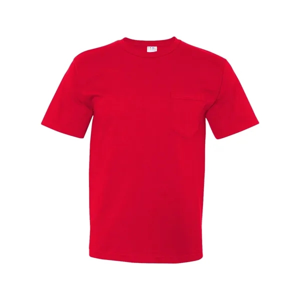 Bayside Unisex USA-Made Midweight Pocket T-Shirt - Bayside Unisex USA-Made Midweight Pocket T-Shirt - Image 15 of 23
