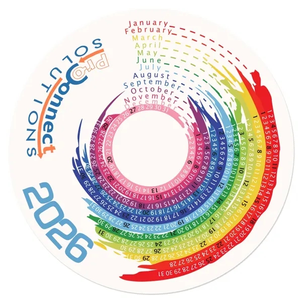 Color Splash Calendar Mouse Pads - Color Splash Calendar Mouse Pads - Image 0 of 1