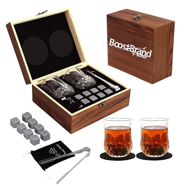 Premium Whiskey Stone Gift Set - Premium Whiskey Stone Gift Set - Image 0 of 4
