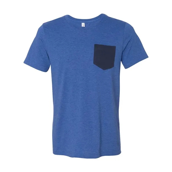 BELLA + CANVAS Men's Jersey Pocket Tee - BELLA + CANVAS Men's Jersey Pocket Tee - Image 25 of 42