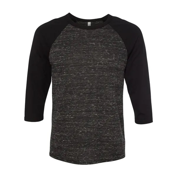 BELLA + CANVAS Unisex Three-Quarter Sleeve Baseball Tee - BELLA + CANVAS Unisex Three-Quarter Sleeve Baseball Tee - Image 4 of 89