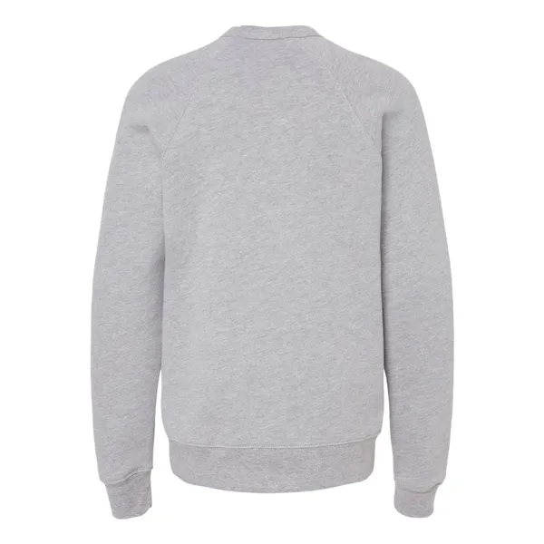 BELLA + CANVAS Youth Sponge Fleece Crewneck Sweatshirt - BELLA + CANVAS Youth Sponge Fleece Crewneck Sweatshirt - Image 2 of 16