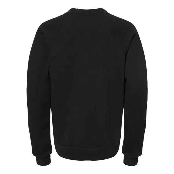 BELLA + CANVAS Youth Sponge Fleece Crewneck Sweatshirt - BELLA + CANVAS Youth Sponge Fleece Crewneck Sweatshirt - Image 4 of 16